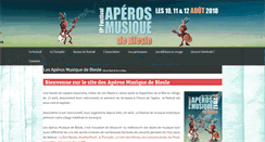 Desktop Screenshot of aperos-musique-blesle.com