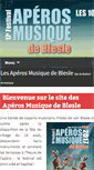 Mobile Screenshot of aperos-musique-blesle.com